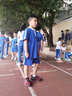 青青世界深圳校服小学生凉感透气柔软舒适运动服男女短裤夏长裤薄吸湿排汗 特版小学短袖（男） 150 实拍图