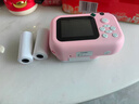 爱百分儿童相机拍立得3-12岁学生玩具可打印彩色照片数码相机男孩女孩生日圣诞节礼物 升级粉【前后双摄+拍立得+32G】 实拍图