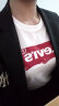 Levi's李维斯24春季新款女士做旧logo印花复古休闲百搭短袖T恤 白色 A9277-0001 M 晒单实拍图