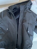 I'M DAVID冲锋衣外套男春秋冬季工装户外加绒加厚夹克运动宽松 黑 2XL 实拍图
