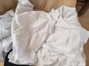 三枪（THREEGUN）【3件装】背心男士纯棉新疆棉运动汗衫老头衫春夏薄款精漂汗布 白色 3XL 实拍图