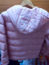 Skechers斯凯奇儿童羽绒服2022男童女童外套石墨烯保暖中大童冬装 石英粉/00K7  160cm 实拍图
