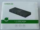 绿联（UGREEN） HDMI分配器1进4出4k*2k切换器 一分四高清分频器电视分线器 晒单实拍图
