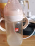 好孩子（gb）吸管奶瓶 大宝宝一岁以上3-6岁PPSU耐摔宽口径大容量带手柄直饮杯 藕粉（奶嘴+吸嘴） 6月+ PPSU 360ml（超大容量一次喝饱） 实拍图