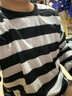 奈加图春季港风条纹长袖男韩版卫衣男士T恤春秋衣服潮流ins上衣 961浅灰色【款】 加绒 2XL 实拍图