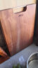 爱仕达（ASD）菜板进口乌檀木99%抗菌砧板整木加大加厚双面防霉面板案板GJ28W1 晒单实拍图
