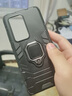 森麥康华为荣耀10手机壳青春版v10防摔硅胶note10保护套COL全包honor磨砂lite硬壳 荣耀10/10GT【磁吸指环版-炫酷黑】散热防摔 实拍图
