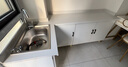柯邦不锈钢水槽洗菜池水槽单槽一体拉丝加厚不锈钢洗菜盆厨房阳台水槽 冷热龙头套餐 升级加厚48*35 实拍图