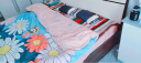 南极人（NanJiren）公主风被套床上四件套母婴级a类全棉花边床单四件套四季通用被罩 心动L 【皱皱双层纱全棉花边】 2.0 床单款 四件套-被套220*240cm 实拍图