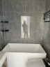 艾吉诺 独立式家用浴缸 小户型保温欧式方形薄边浴缸 成人情侣浴缸ins风 白色独立式空缸 约1.2x0.7x0.58米单靠 实拍图