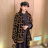 Charm Kendo官网围巾女秋冬季新围脖百搭披肩两用加厚保暖新年生日礼物送女生 送女朋友实用老婆 棕色 实拍图