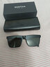 贝尔莎（bertha）墨镜男士户外运动开车专用防紫外线司机驾驶男女士高级感太阳眼镜 高清尼龙黑灰片（竖钉款） 实拍图
