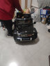 好来喜（Haolaixi）奔驰大g儿童电动汽车四轮遥控越 野宝宝玩具车可坐大人双人小孩车 顶配黑：全功能+软轮+备用电瓶 实拍图