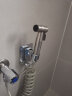起点如日（QIDIANRURI）马桶喷枪伴侣妇洗器冲洗器卫生间厕所喷水枪一进二出三通角阀套装 喷枪+3米伸缩管+底座 实拍图