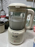 九阳（Joyoung）豆浆机1.2L家用破壁机料理机多功能榨汁机米糊辅食一键清洗可预约8叶刀头细腻口感免滤DJ12X-D135 【10大功能】奶油白 1.2L 实拍图