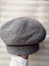 斯普琳 贝雷帽女秋冬季韩版潮网红复古百搭时装帽千鸟格文艺显脸小画家帽英伦八角帽子女 咖色 实拍图