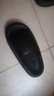 果洛菲（GUOLUOFEI）踩屎感拖鞋男夏季厚底eva浴室情侣凉拖鞋女款可外穿 黑色 44-45 实拍图