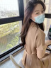 clotho Rennie品牌女装衬衫连衣裙女2025年夏季新品气质百搭遮肉显瘦中长款裙子 卡其色 L 建议110-125斤 实拍图