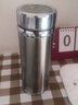 富光保温杯男女士真空不锈钢水杯商务办公泡茶杯车载便携水杯子020 经典款本色420ml 【保温4-6小时】 实拍图