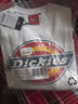 dickies秋季男女同款情侣logo印花圆领卫衣DK007059 白色 XXL  实拍图