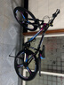 EG7山地自行车成人学生变速越野单车双减震赛车26寸青少年男女 三刀【升级减震 轻量铝架】炫彩 27.5寸30速【适合：175-190CM】 实拍图