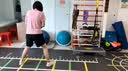 捷英飞（JOINFIT）健身滑行盘瑜伽滑盘滑行垫滑行片核心训练滑板膝盖普拉提练腿手脚 黄色/对【赠脚套】 实拍图
