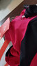 李宁（LI-NING）泳衣女两件套小胸聚拢运动分体泳衣遮肚保守高腰泳装104玫红3XL 实拍图