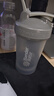 Blender Bottle 蛋白粉摇摇杯运动水杯 大容量塑料杯带刻度健身便携搅拌男士女生 经典款V2灰色600ml 实拍图