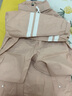 琴飞曼雨衣（Rainfreem）雨衣全身防暴雨分体雨衣套装电动车骑行男女防雨摩托车外卖雨衣 藕粉(网格内衬 3M反光) M 1件 实拍图