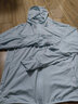 廷毅防晒衣女冰丝夏季韩版百搭短款薄款骑车长袖防晒服短外套定制LOGO 蓝色-连帽拉链款 2XL【125-135斤】 实拍图