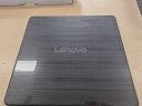 联想（Lenovo）8倍速 外置光驱 外置DVD刻录机 移动光驱 外接光驱 黑色(兼容Windows/苹果MAC双系统/GP70N)  实拍图
