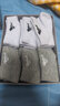 七匹狼袜子男抗菌棉袜打底船袜吸汗透气防臭运动男士休闲袜短筒 【抑菌】运动款白色+灰色 3双 均码 【39-44码】 实拍图