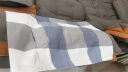 艾薇（AVIVI）老粗布床单加厚粗布凉席双人床单单件 明亮格蓝230*250cm 实拍图