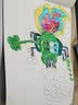 晨光（M&G） 儿童画画图画本 加厚涂色素描绘画册套装幼儿园学生用美术绘画本生日礼物 A4 蘑菇兔 图画本【5本】 实拍图