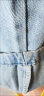 卡兔蓝猫（KATULANMAO）女童牛仔裤夏季薄款2024新款洋气大童阔腿裤儿童夏装女孩直筒裤子 浅蓝色 130cm 晒单实拍图
