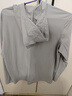 京东京造【UPF400+】防晒衣男士秋季薄外套防晒衣服男女同款 浅咖灰 M 实拍图