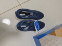 回力男鞋子男秋季透气网鞋男防滑跑步鞋网面软底百搭休闲运动鞋男 藏青经典款 WXYL160C 44 实拍图