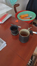 米小舒茶杯茶水分离陶瓷办公泡茶杯子父亲节老人生日礼物送男士朋友 办公泡茶杯套装【茶叶罐+茶杯】 实拍图