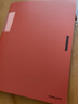 国誉(KOKUYO)A4文件夹一米新纯学生办公报告资料册收纳夹收纳册 红色40袋内页 1个 WSG-CBSN40R 实拍图