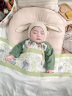 威尔贝鲁（WELLBER）婴儿夏凉被子宝宝四层竹棉纱布毯子幼儿园被子熊熊贴贴140*100cm 实拍图