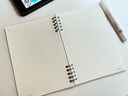 文谷(Wengu)a5/60张五孔夹活页本 环扣可拆卸笔记本本子 学生高颜值男生横线本记事本 HC-003-2(A5)C 实拍图