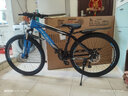 凤凰自行车成年人男女变速自行车青少年单车越野公路车学生山地自行车 钢架/全套轴承/建大轮胎/条轮蓝 30速27.5寸【适合170-195cm】 实拍图