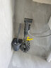 潜水艇（Submarine）马桶喷水枪阳台拖布池一进一出三通角阀洗手间清洁妇洗器冲洗器 一进一出角阀+喷枪套装（支架 实拍图