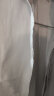 佐马仕短袖衬衫女工装衬衣女士商务休闲修身职业装女装夏季工作服正装 方领纯白色DN2655 S/35码（80斤-90斤） 实拍图