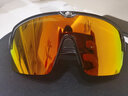 RUDY PROJECT璐迪骑行眼镜男女运动太阳镜跑步打球马拉松护目镜SPINSHIELD AIR 透明灰/多层镀膜橙（送镜盒） 实拍图