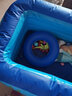 曼比鱼 儿童游泳池环保宝宝游泳池桶婴儿游泳池家用儿童充气游泳池浴盆 三层150cm电泵尊享套餐 实拍图
