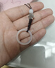 今舞 手机挂绳短款防丢吊绳 苹果华为ov小米壳古风挂饰男女款指环扣简约钥匙挂绳U盘防丢环扣挂件 玉石白 实拍图