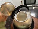 兰亭紫苑银壶手工纯银S999烧水壶茶壶家用锤纹茶道功夫茶具泡茶壶礼盒送礼 朴园烧水壶约410g+800ml 实拍图
