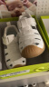江博士（DR·KONG）夏季男女童百搭简约小白鞋凉鞋 宝宝学步鞋透气儿童鞋 白色 24码 脚长约14.2-14.8 晒单实拍图