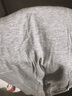 宜而爽 保暖内衣套装男女棉氨弹力基础内衣套装薄款V领男秋衣秋裤 男款麻灰 XL 实拍图